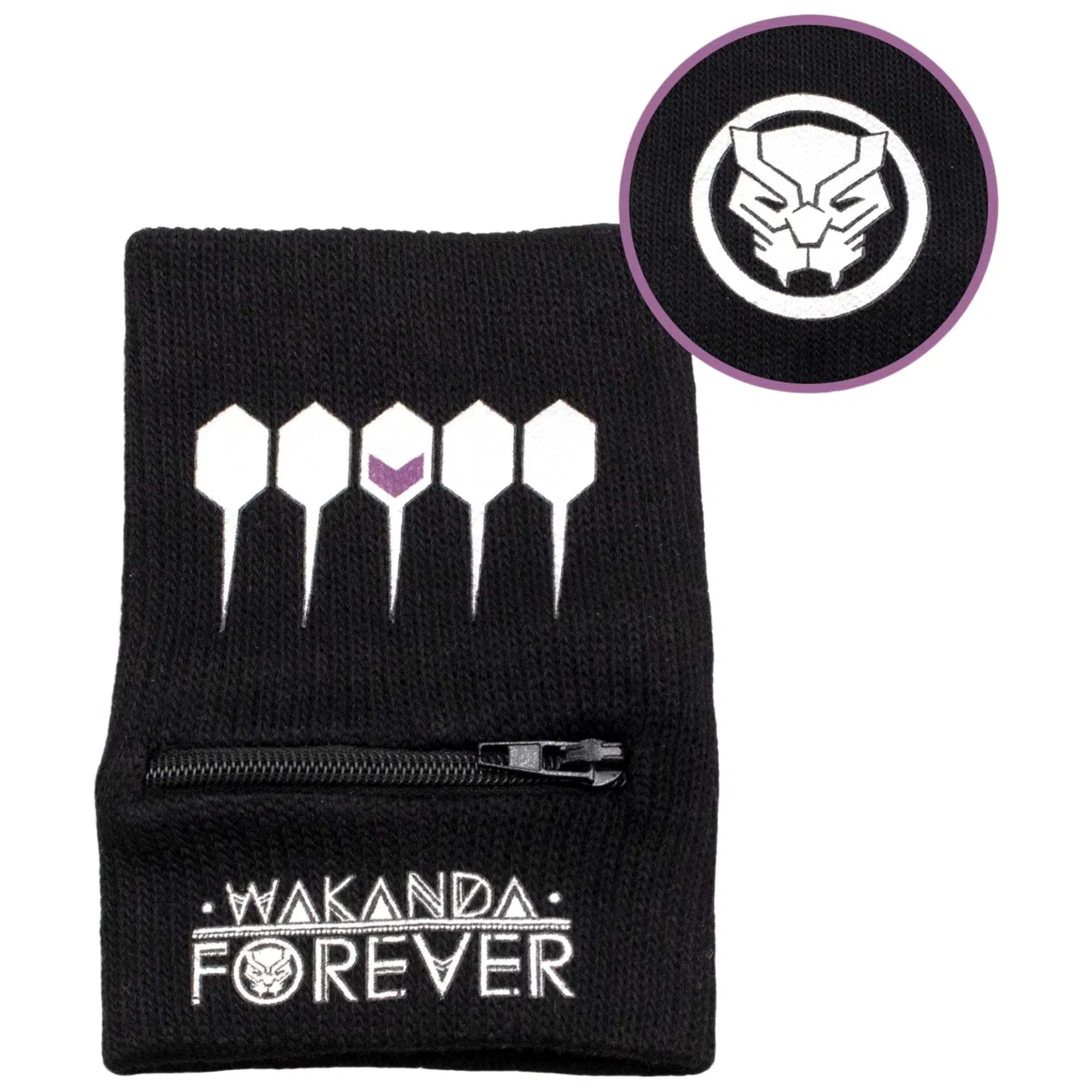 Marvel: Avengers - Black Panther Collector's Gift Box Set (Vibranium Edition) - Culturefly - Molded Mug, Embroidered Patch, Wristband, Patch Hat, Metal Comic Cover Card - Image 5