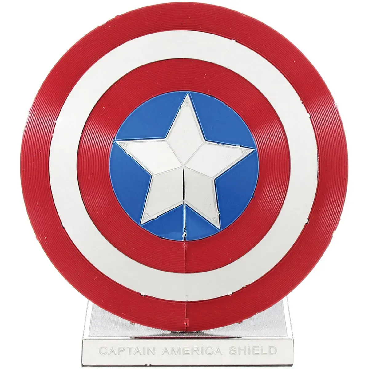 Marvel [Avengers] - Captain America's Shield Model Kit (Steel, Moderate Difficulty) - Fascinations - Metal Earth Series - Image 4