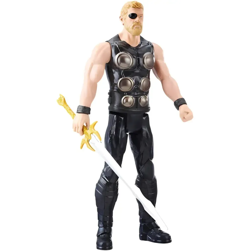 Marvel Avengers: Infinity War - Thor Action Figure (12") - Hasbro - Titan Hero Series - (2017) - Image 4