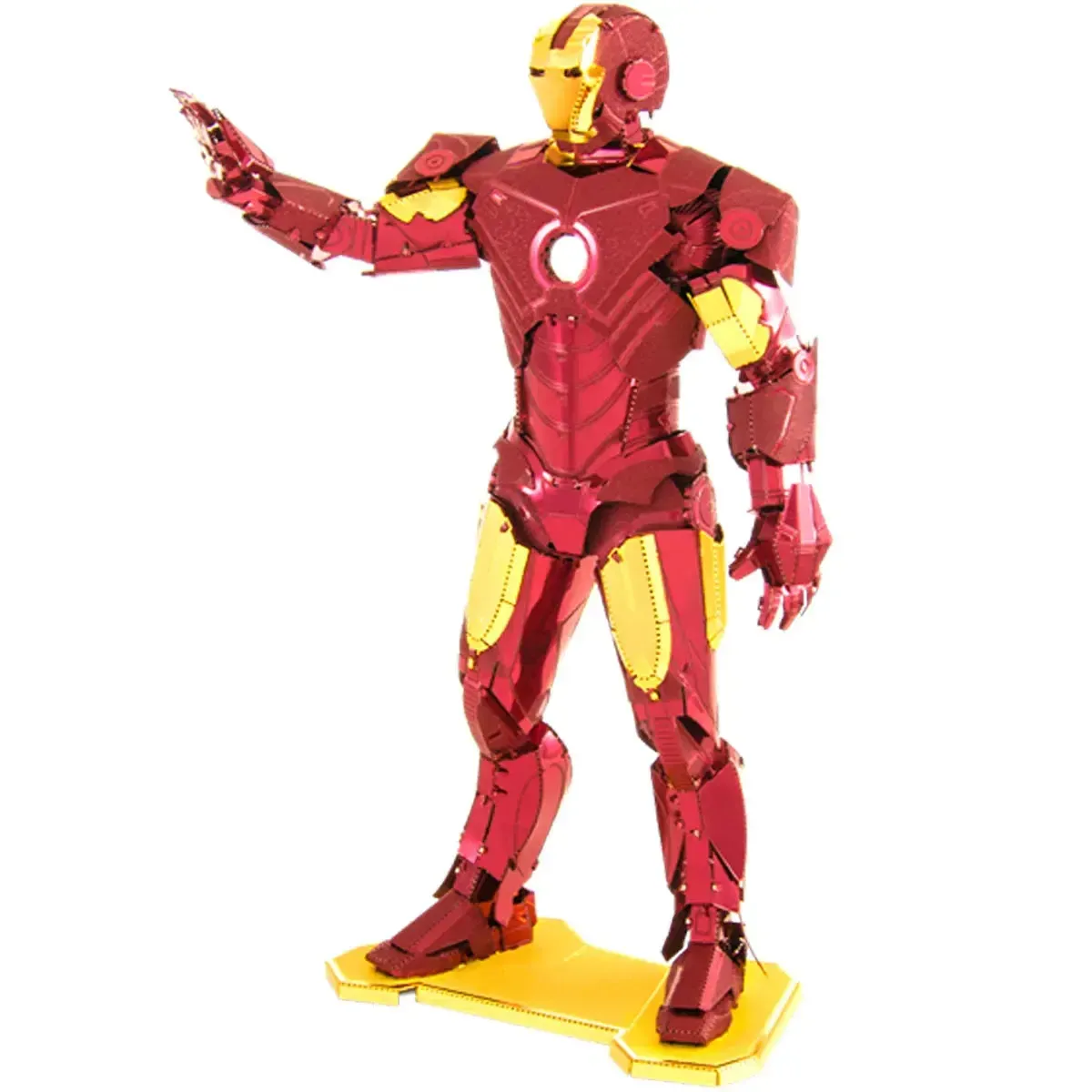 Marvel [Avengers] - Iron Man Figure Model Kit (Steel, Expert Difficulty) - Fascinations - Metal Earth Series - Image 2