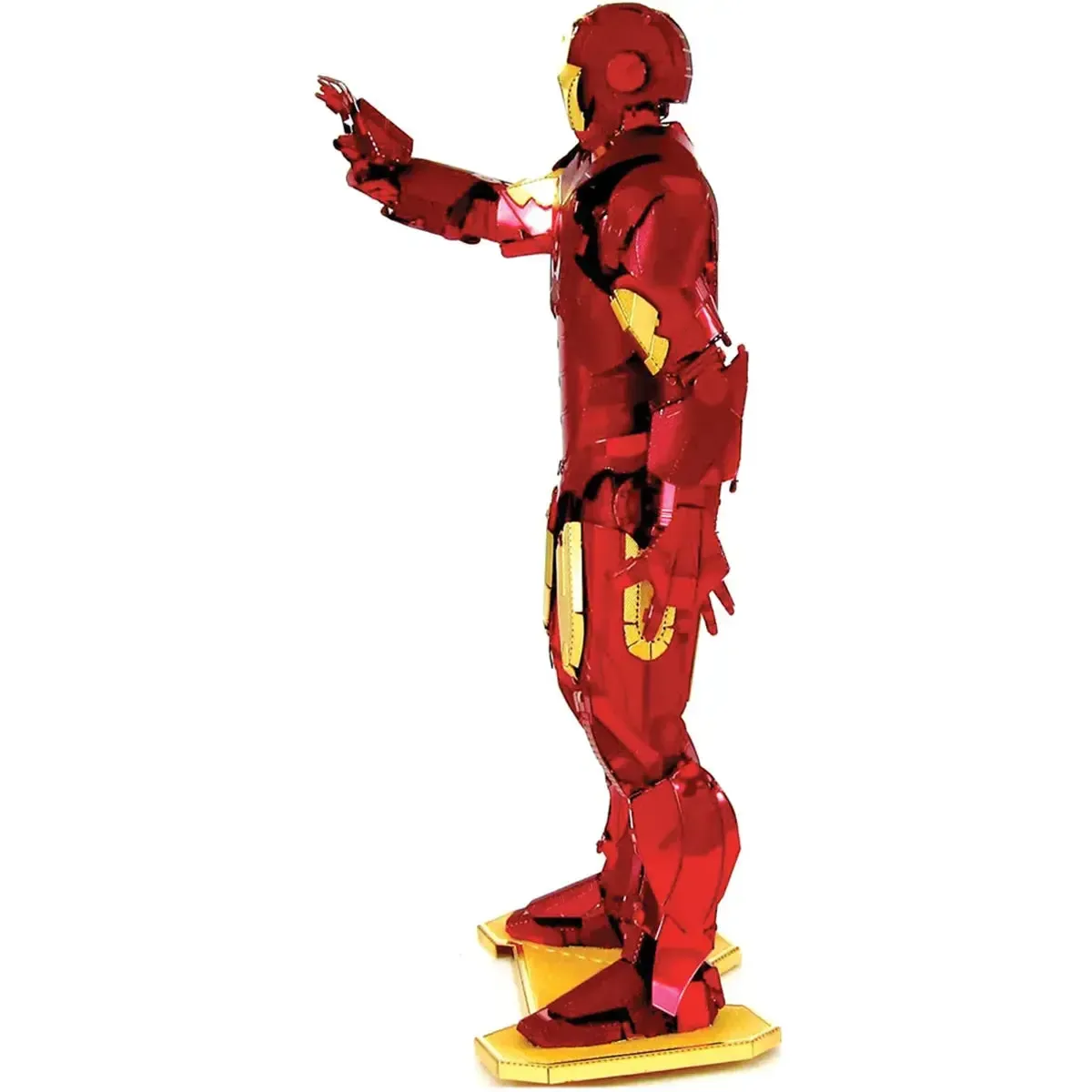 Marvel [Avengers] - Iron Man Figure Model Kit (Steel, Expert Difficulty) - Fascinations - Metal Earth Series - Image 6