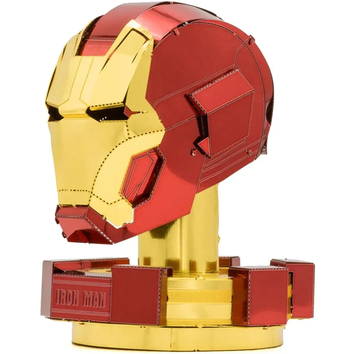 Marvel [Avengers] - Iron Man Helmet Figure Model Kit (Steel, Moderate Difficulty) - Fascinations - Metal Earth Series - Image 4