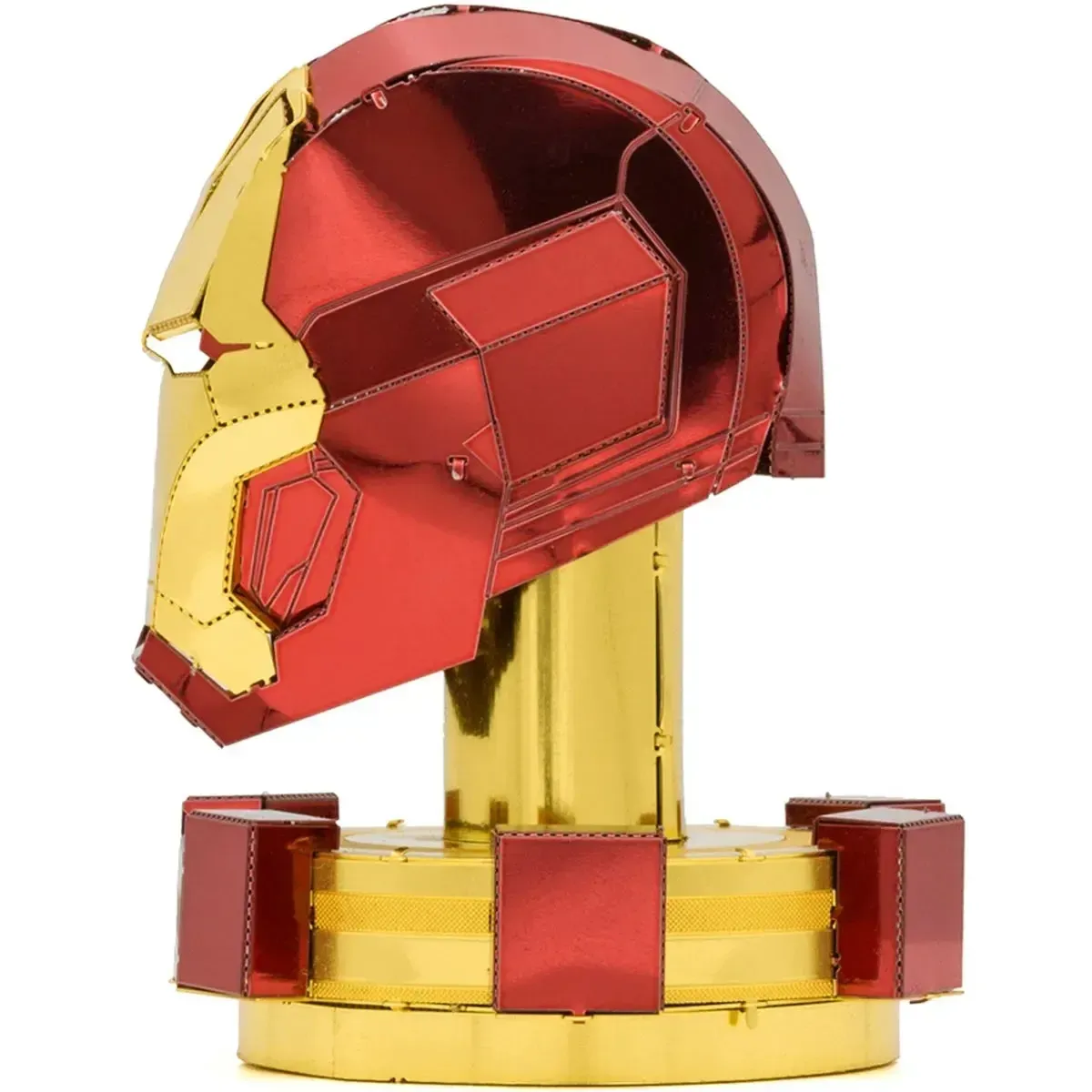 Marvel [Avengers] - Iron Man Helmet Figure Model Kit (Steel, Moderate Difficulty) - Fascinations - Metal Earth Series - Image 5
