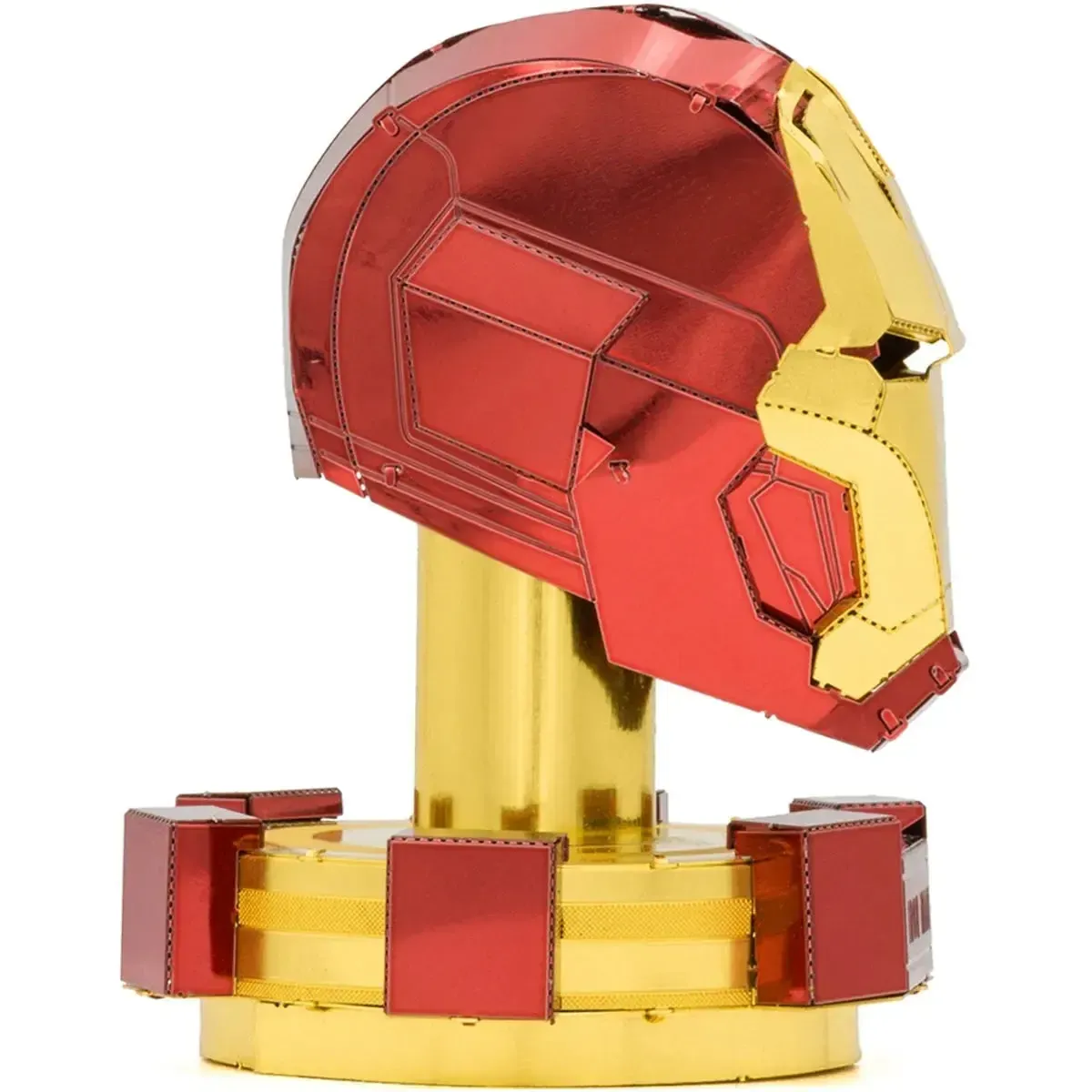 Marvel [Avengers] - Iron Man Helmet Figure Model Kit (Steel, Moderate Difficulty) - Fascinations - Metal Earth Series - Image 7