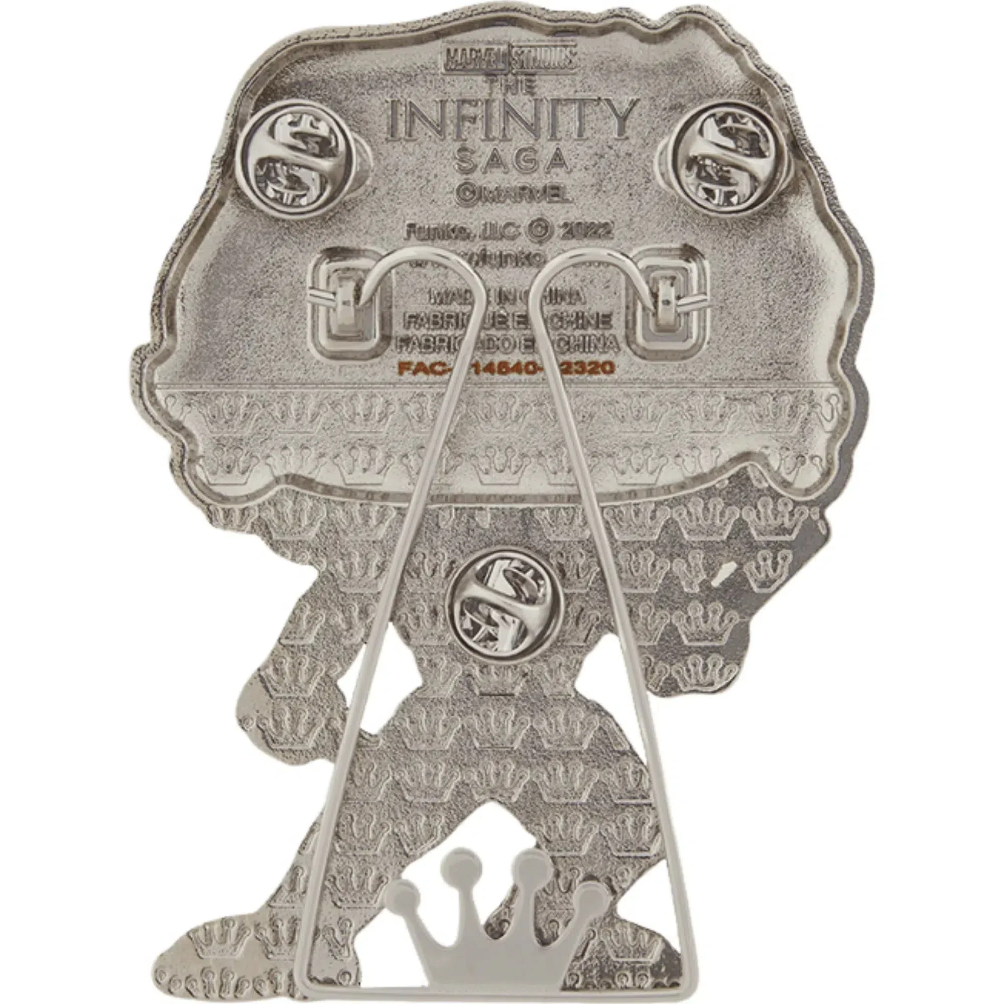 Marvel [Avengers: The Infinity Saga] - Black Widow Pin Badge (Glows in the Dark, Enamel) - Funko - Pop! Pin Series (23) - Image 3