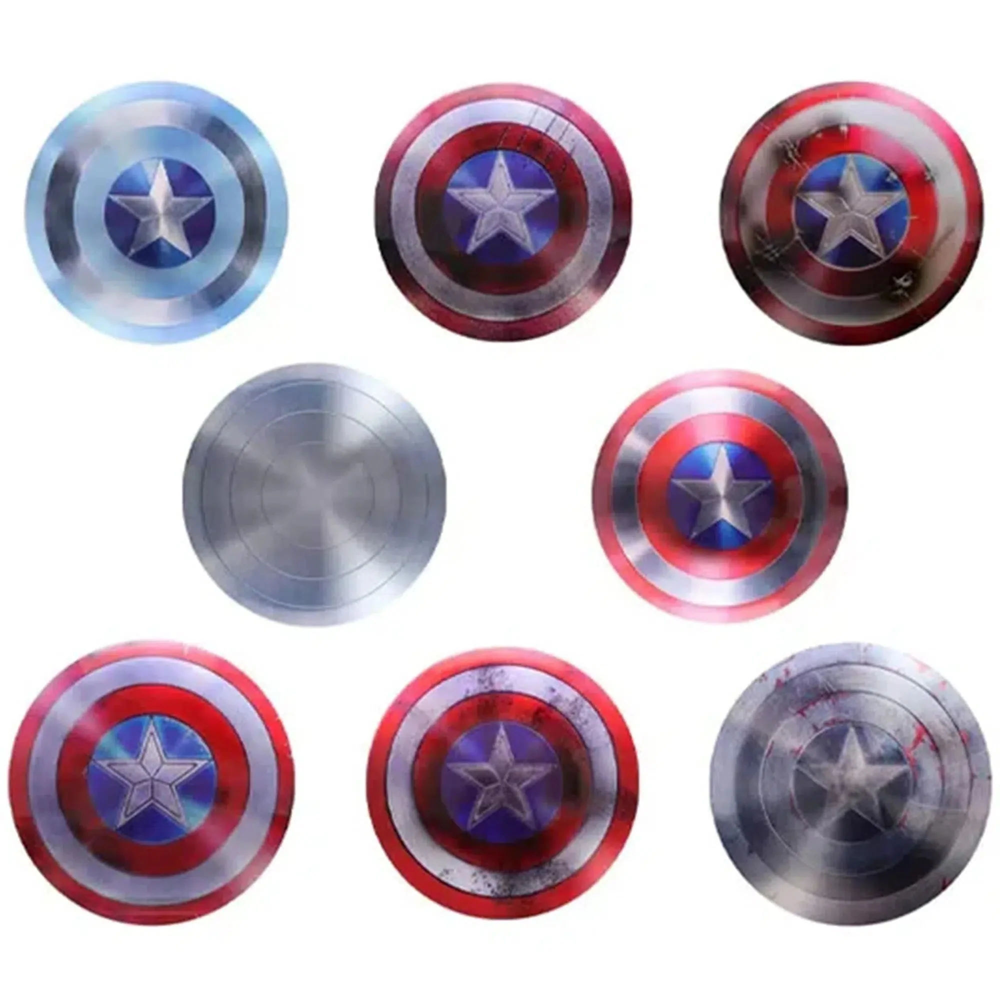 Marvel [Avengers: The Infinity Saga] - Different Captain America Shields Figure Blind Bag (Porcelain) - Toy Sapiens