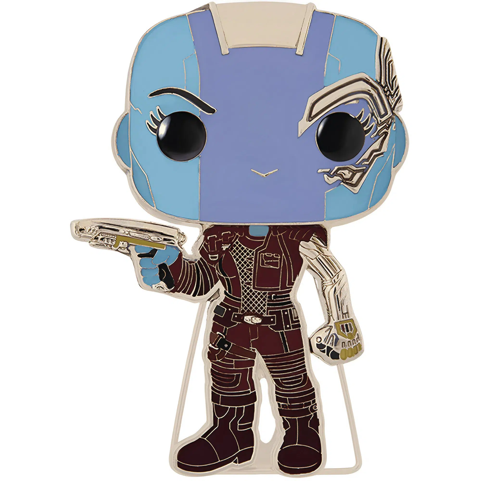 Marvel [Avengers: The Infinity Saga] - Nebula Pin Badge (Enamel) - Funko - Pop! Pin Series (24) - Image 2