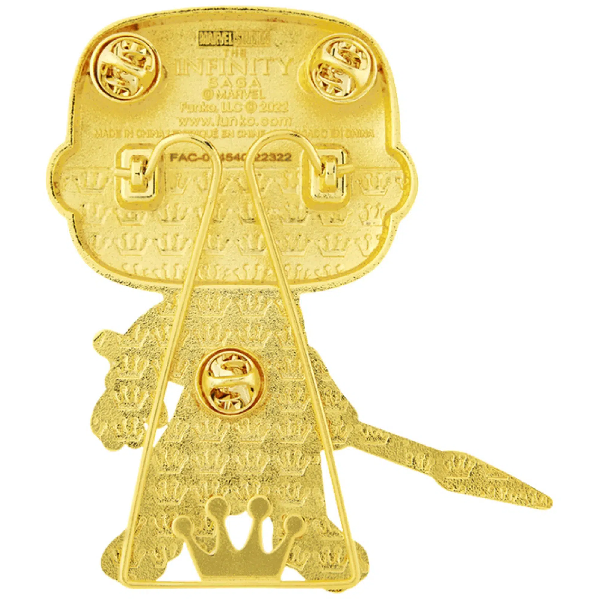 Marvel [Avengers: The Infinity Saga x Black Panther] - Okoye Pin Badge (#25, Enamel) - Funko - Pop! Pin Series - Image 3