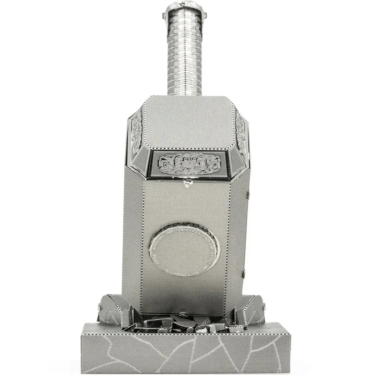 Marvel [Avengers] - Unpainted Mjolnir Model Kit (Steel, Moderate Difficulty) - Fascinations - Metal Earth Series - Image 6