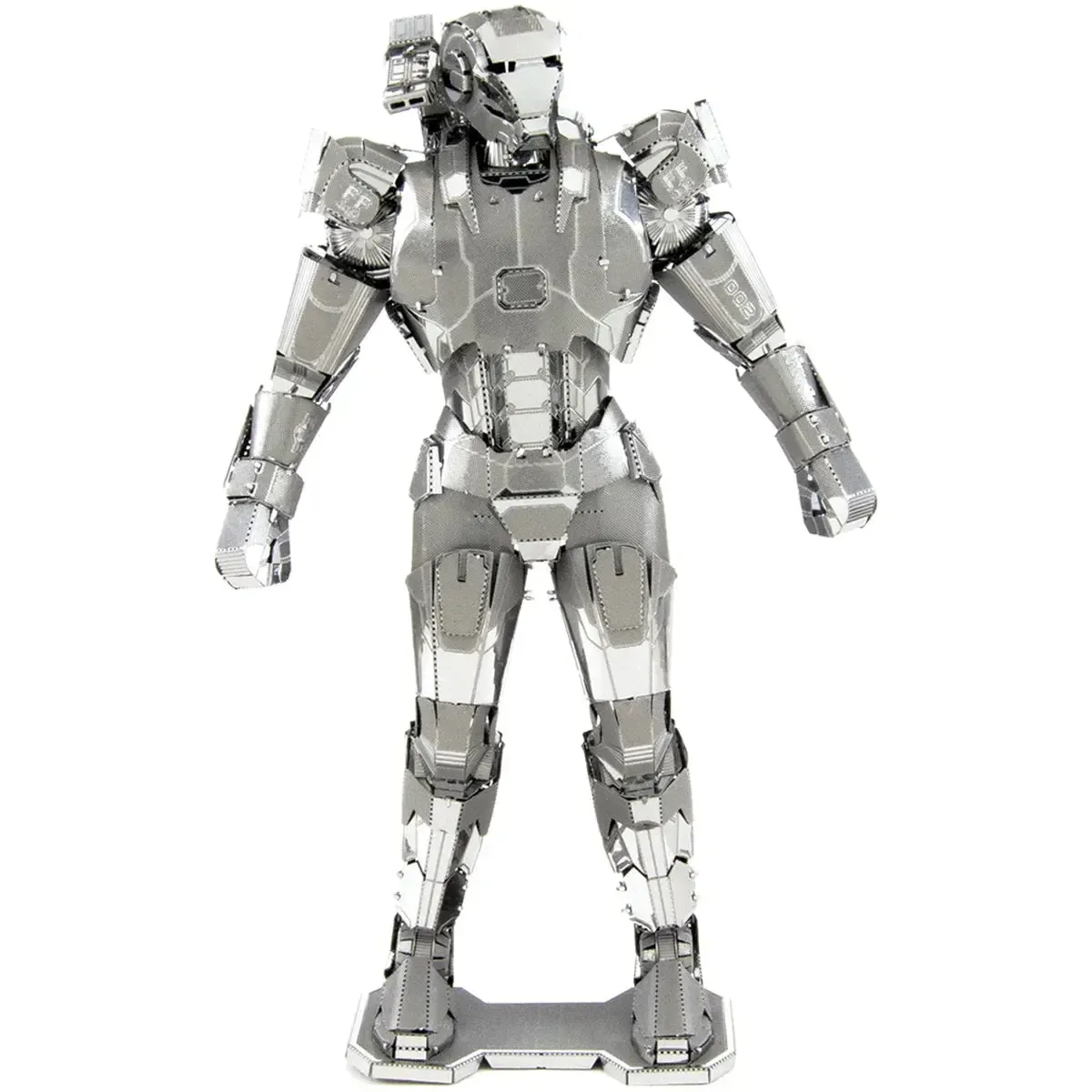 Marvel [Avengers] - Unpainted War Machine Figure Model Kit (Steel, Expert Difficulty) - Fascinations - Metal Earth Series - Image 4