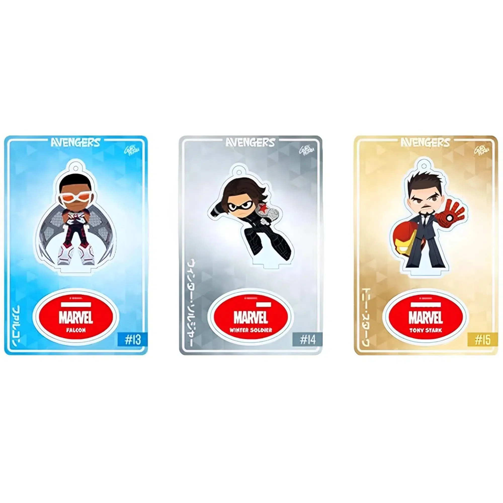 Marvel [Avengers] - Various Avengers Character Figure/Keychain/Card Booster Pack (Acrylic) - Toy Sapiens - Super Clear Series (5th Edition) - Image 8