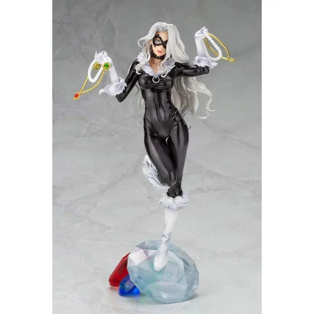 Marvel - Black Cat Statue Figure (Steals Your Heart Version) - Kotobukiya - Bishoujo Series - Image 4