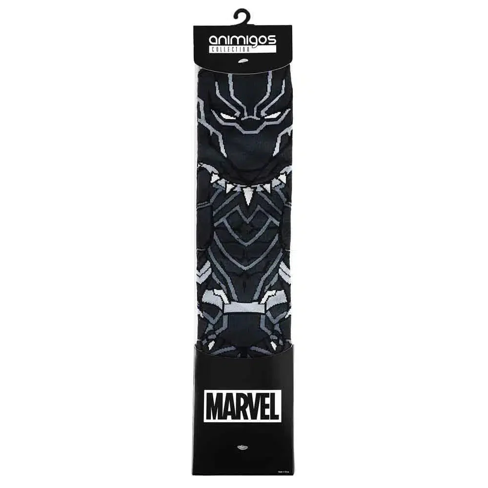 Marvel: Black Panther - T'Challa Character Crew Socks - Bioworld - Animigos Series - Image 3