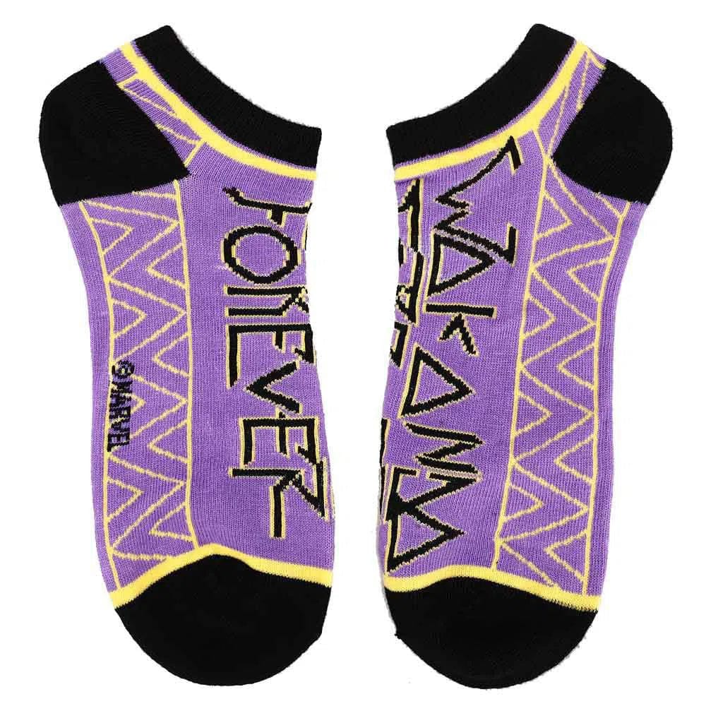 Marvel: Black Panther - Wakanda Forever Ankle Socks (5 Pairs) - Bioworld - Image 4