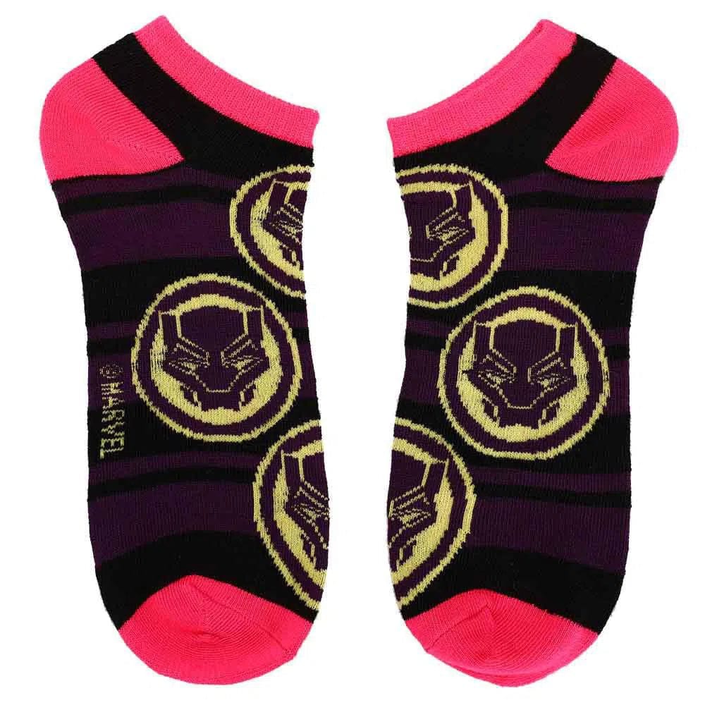 Marvel: Black Panther - Wakanda Forever Ankle Socks (5 Pairs) - Bioworld - Image 5