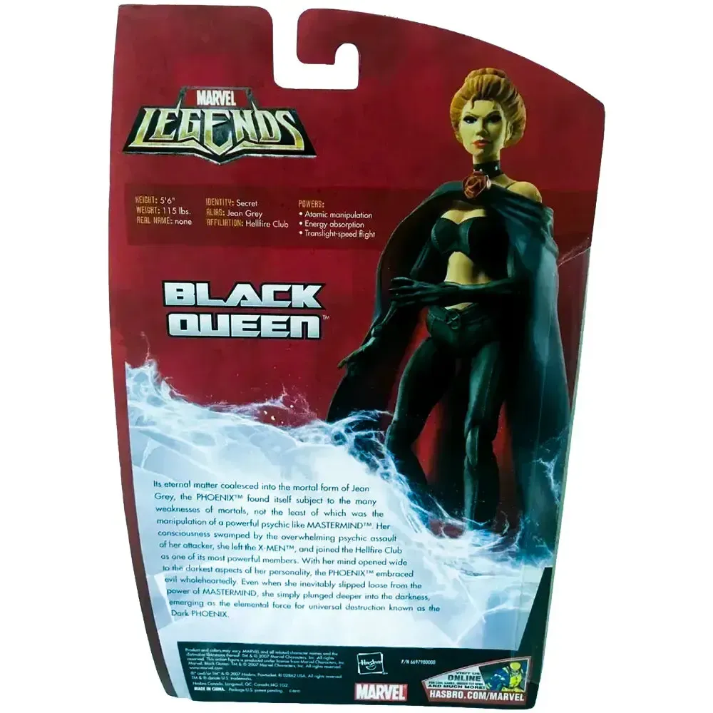 Marvel - Black Queen [Jean Grey] Action Figure (6") - Hasbro - Marvel Legends Series, Toys “R” Us Exclusive - (2007) - Image 3
