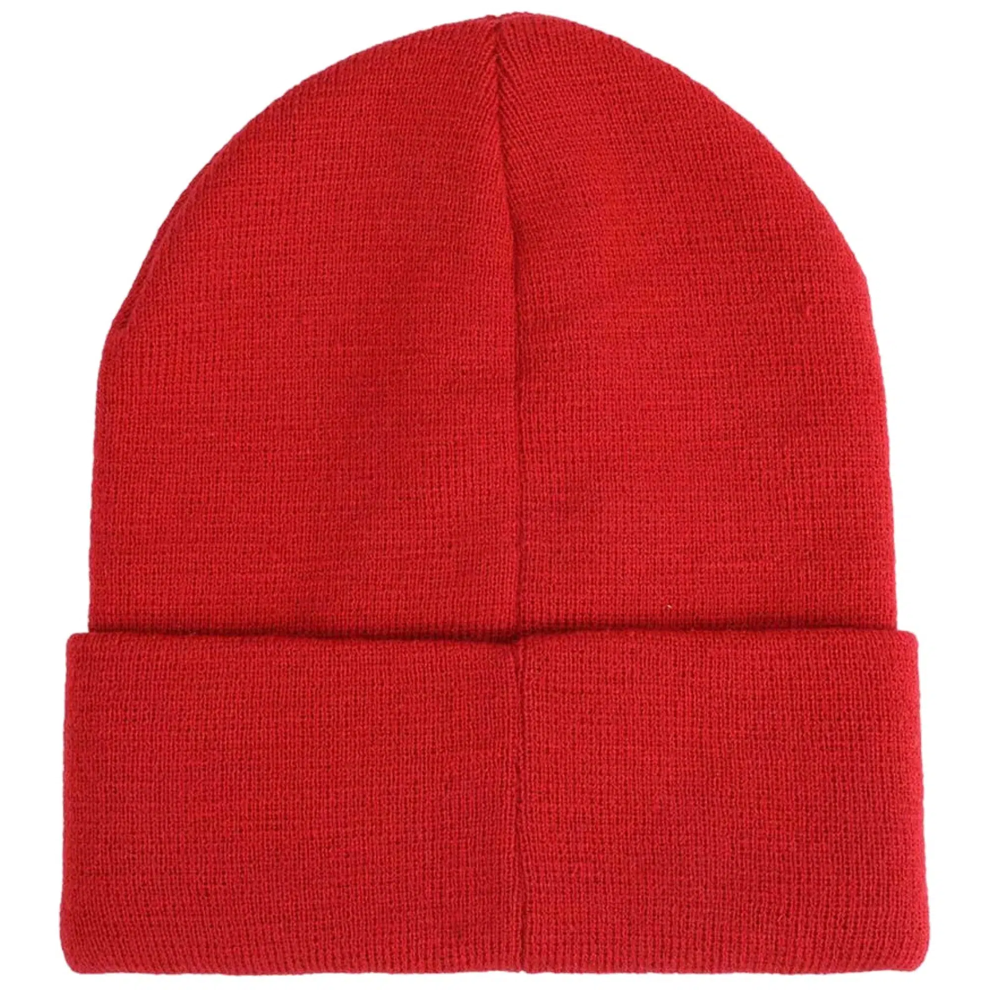 Marvel - Black & White Logo Red Cuff Beanie Hat - Bioworld - Image 3