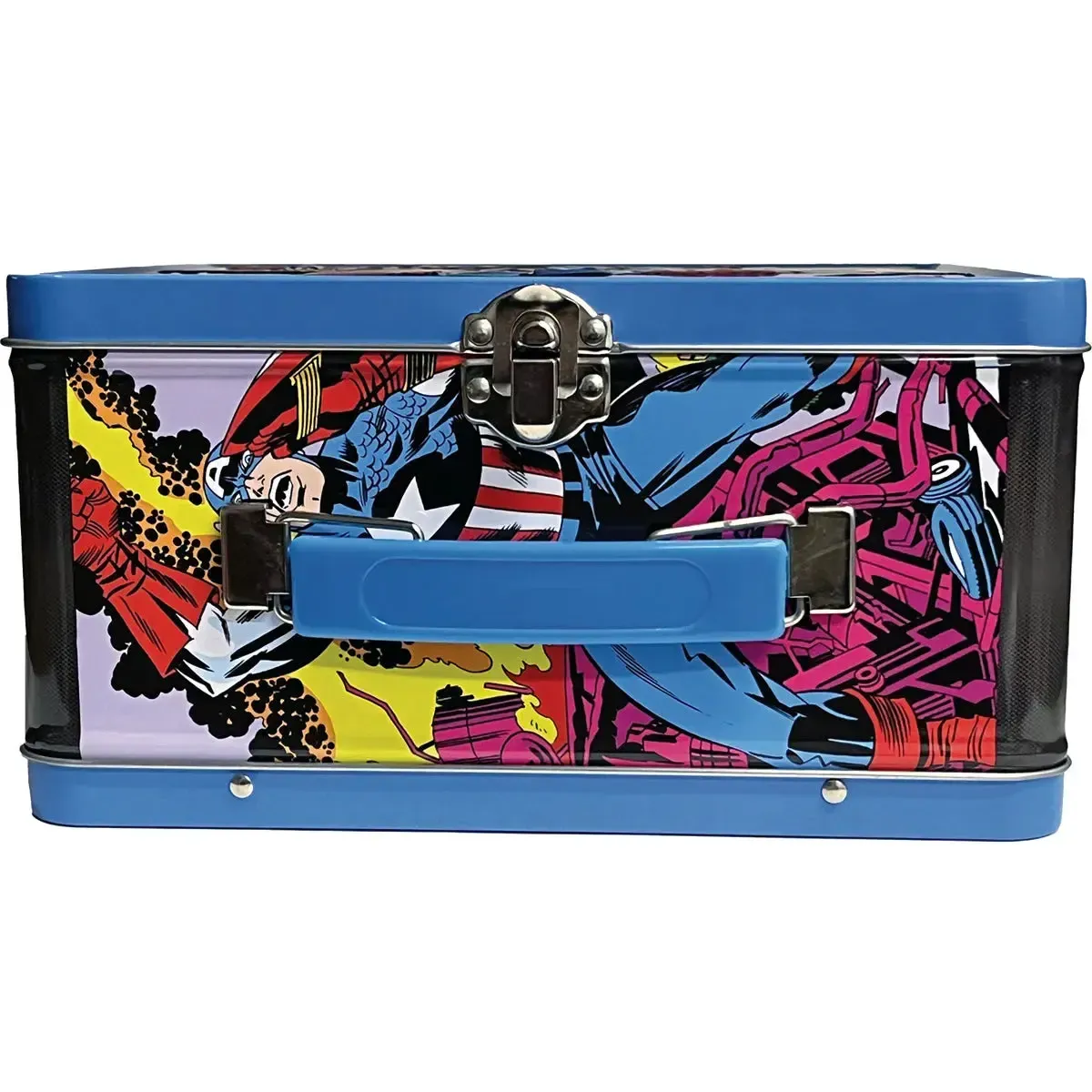 Marvel [Captain America] - Retro Comic Book Art Lunchbox & Beverage Container Set - Surreal Entertainment - PREVIEWS Exclusive Series - Image 4