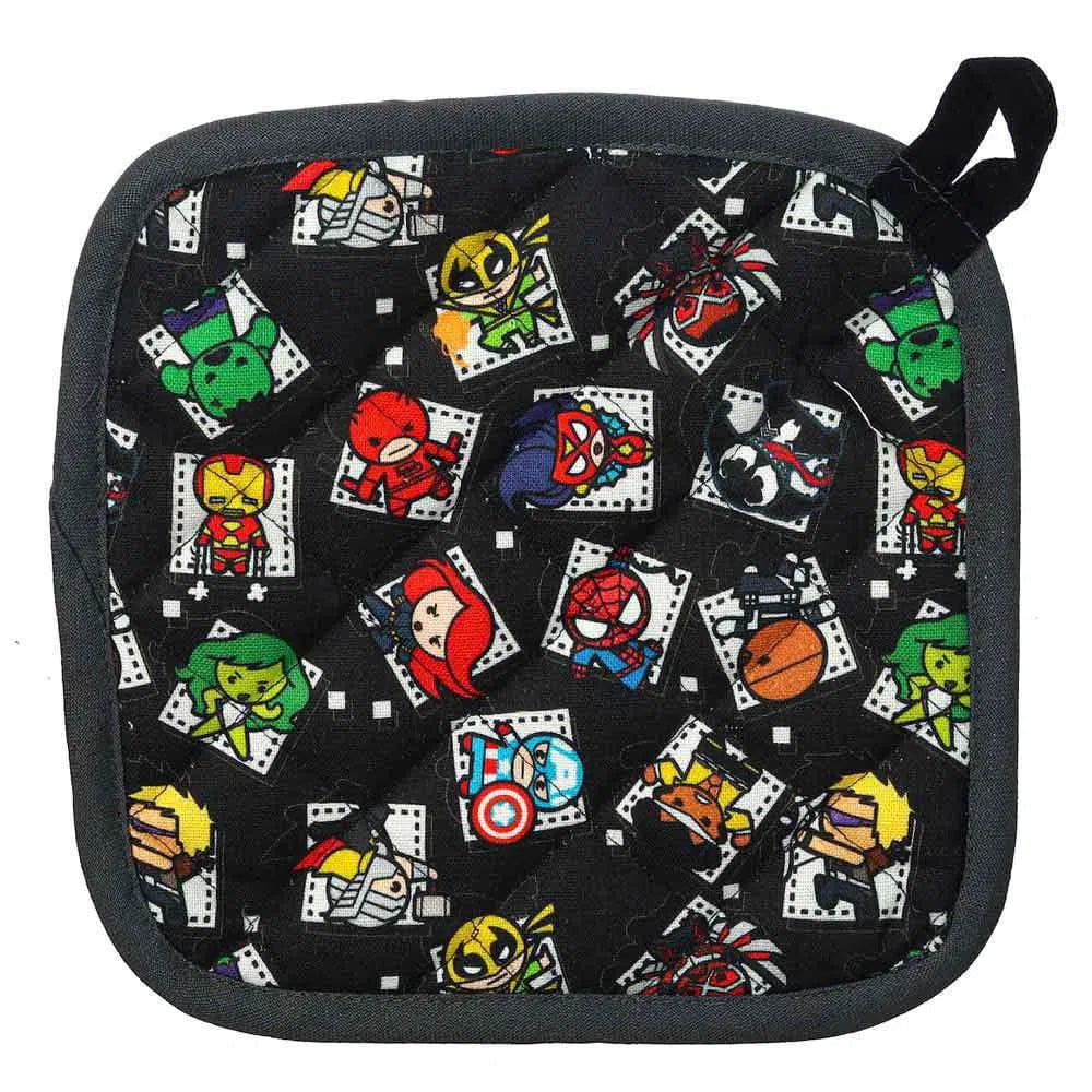 Marvel - Chibi Superheroes Hot Pad & Tea Towel Set - Bioworld - Image 7