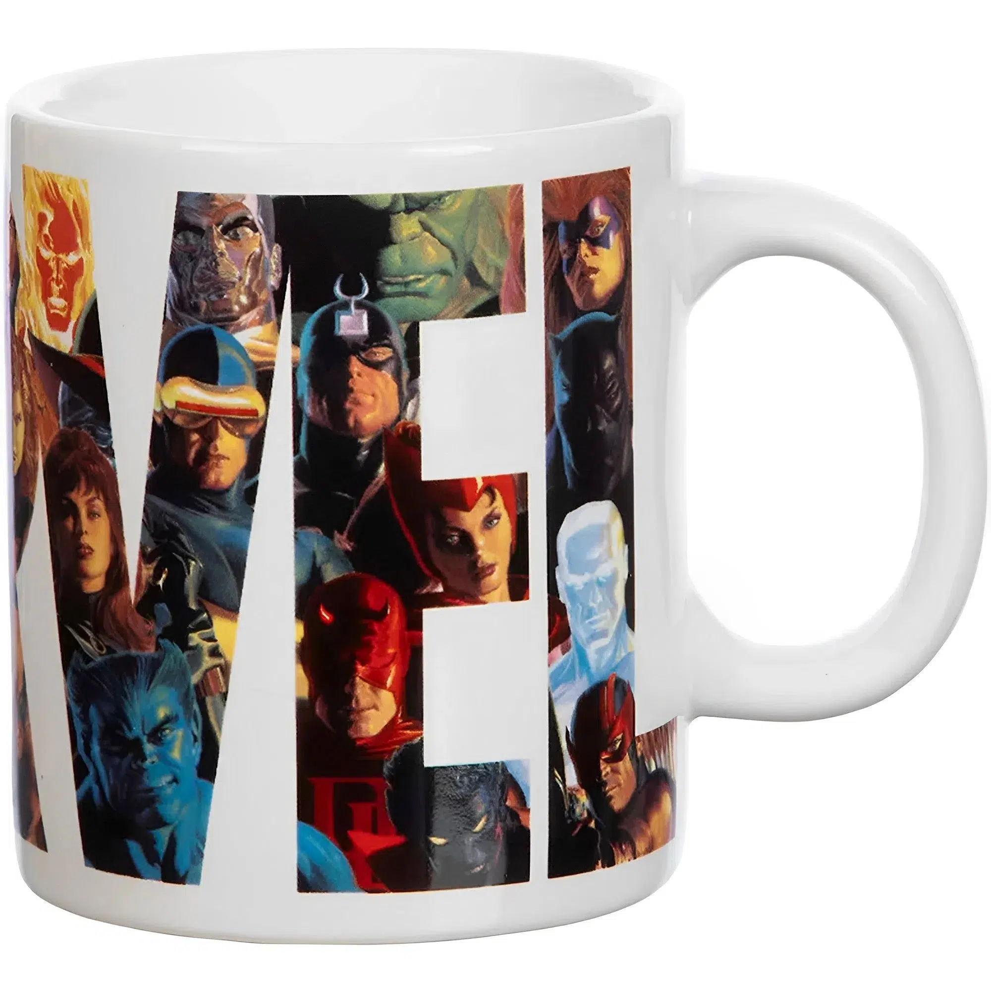 Marvel Comics - Retro Superheroes Mug (Ceramic, 16 oz.) - Bioworld - Image 3