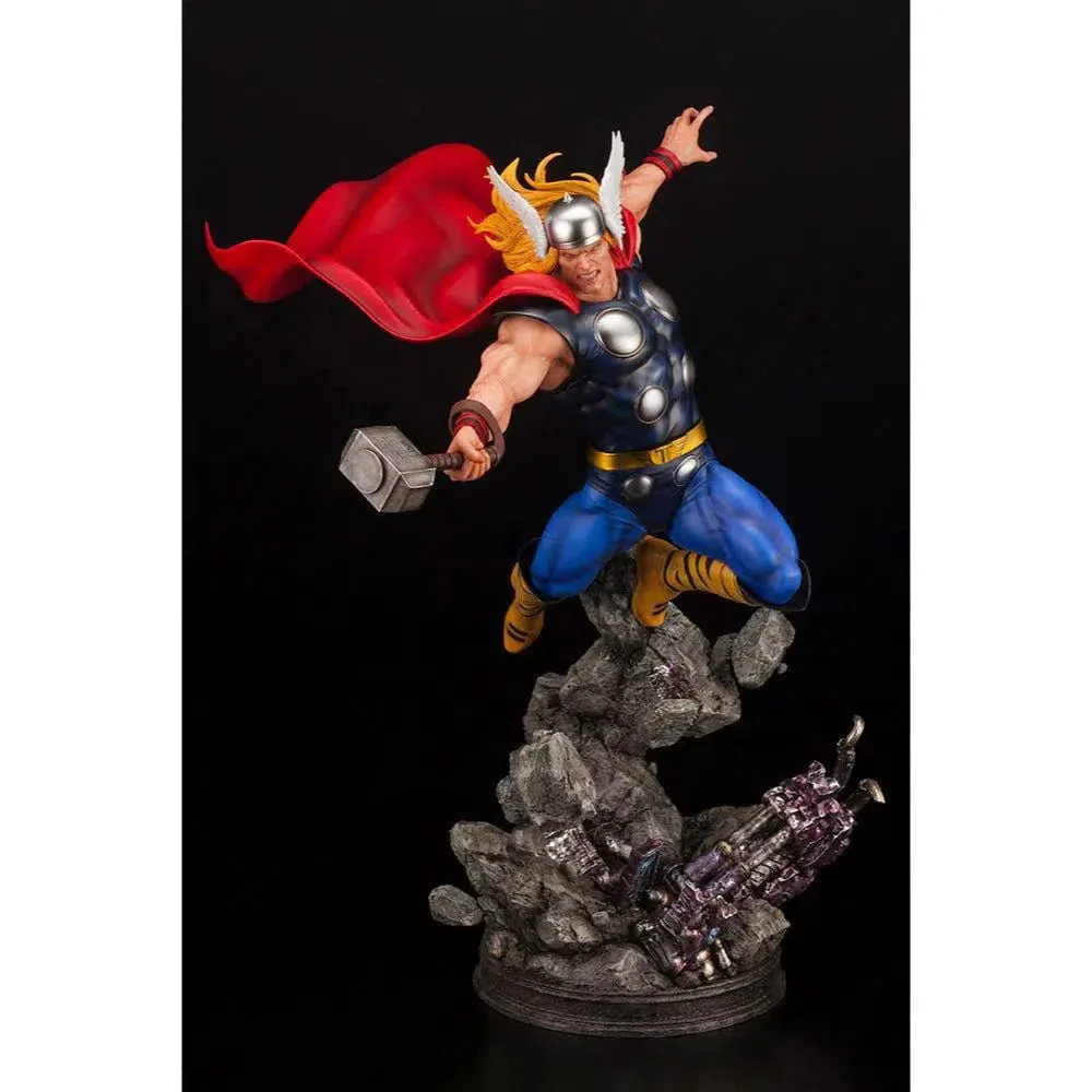 Marvel Comics - Retro Thor Statue Figure (17.5") - Kotobukiya - Fine Art Series - Image 4