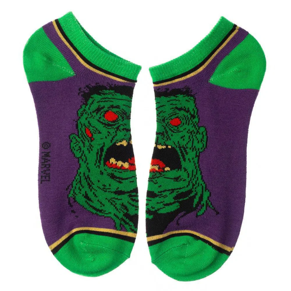 Marvel Comics - Zombie Superheroes Ankle Socks (5 Pairs) - Bioworld - Image 4