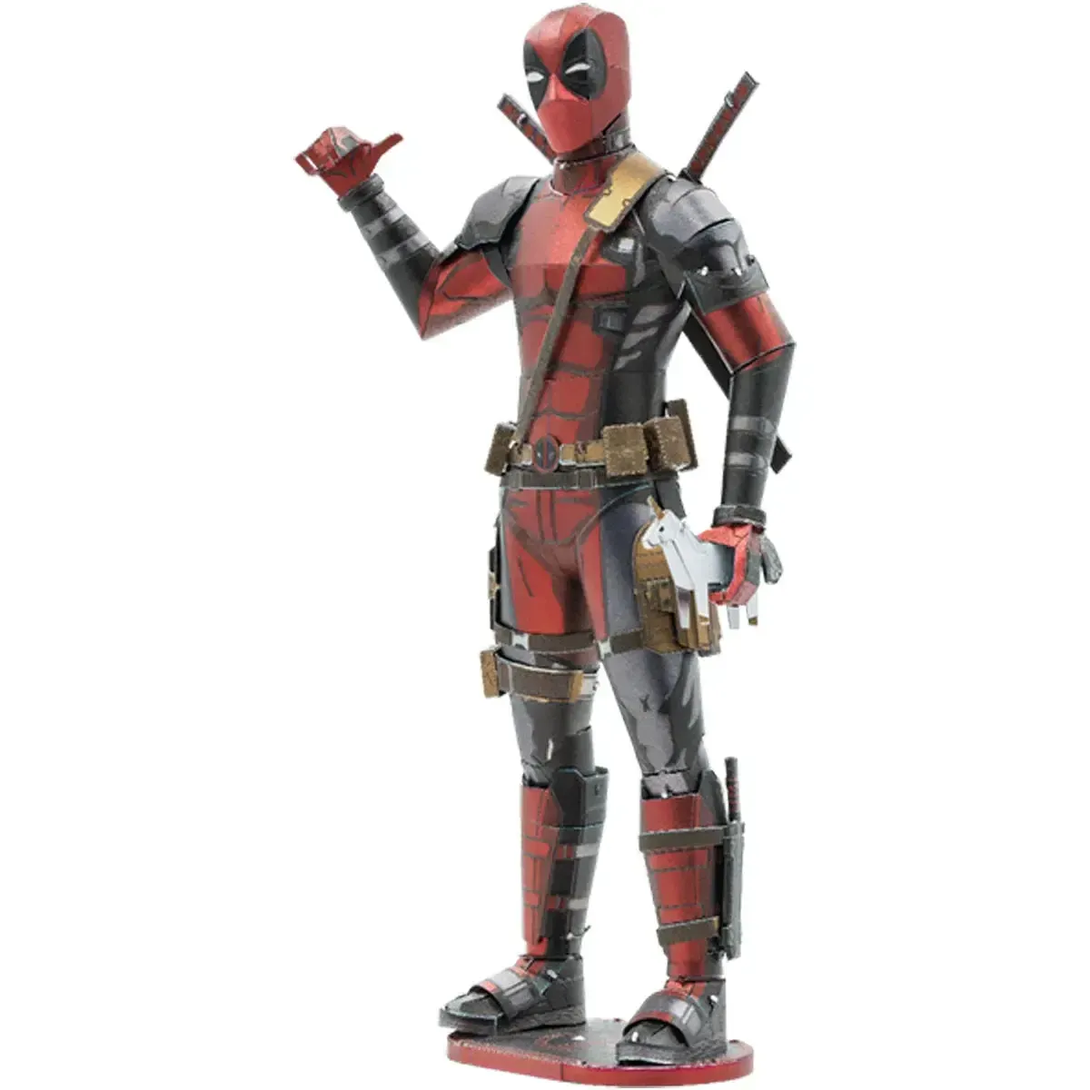 Marvel - Deadpool Figure Model Kit (Steel, Challenging Difficulty) - Fascinations - Metal Earth Series - Image 4