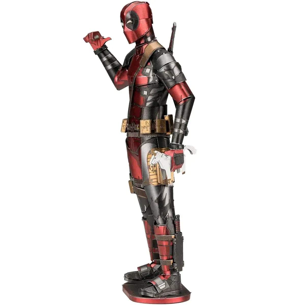 Marvel - Deadpool Figure Model Kit (Steel, Challenging Difficulty) - Fascinations - Metal Earth Series - Image 5
