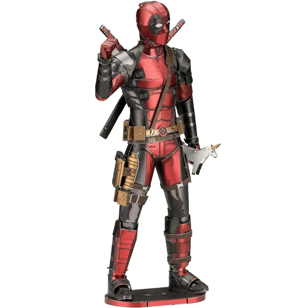 Marvel - Deadpool Figure Model Kit (Steel, Challenging Difficulty) - Fascinations - Metal Earth Series - Image 8