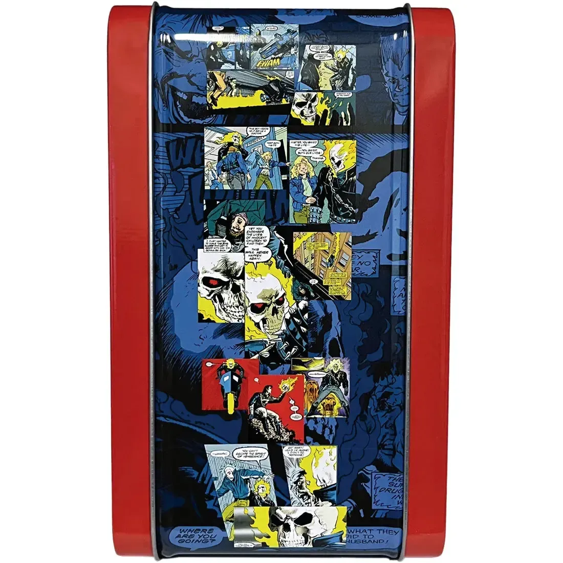 Marvel [Ghost Rider] - Retro Comic Cover Art Ghost Rider Lunchbox & Beverage Container Set (Limited Edition: 1 of 2,500) - Surreal Entertainment - Tin Titans Series, PREVIEWS Exclusive - Image 3