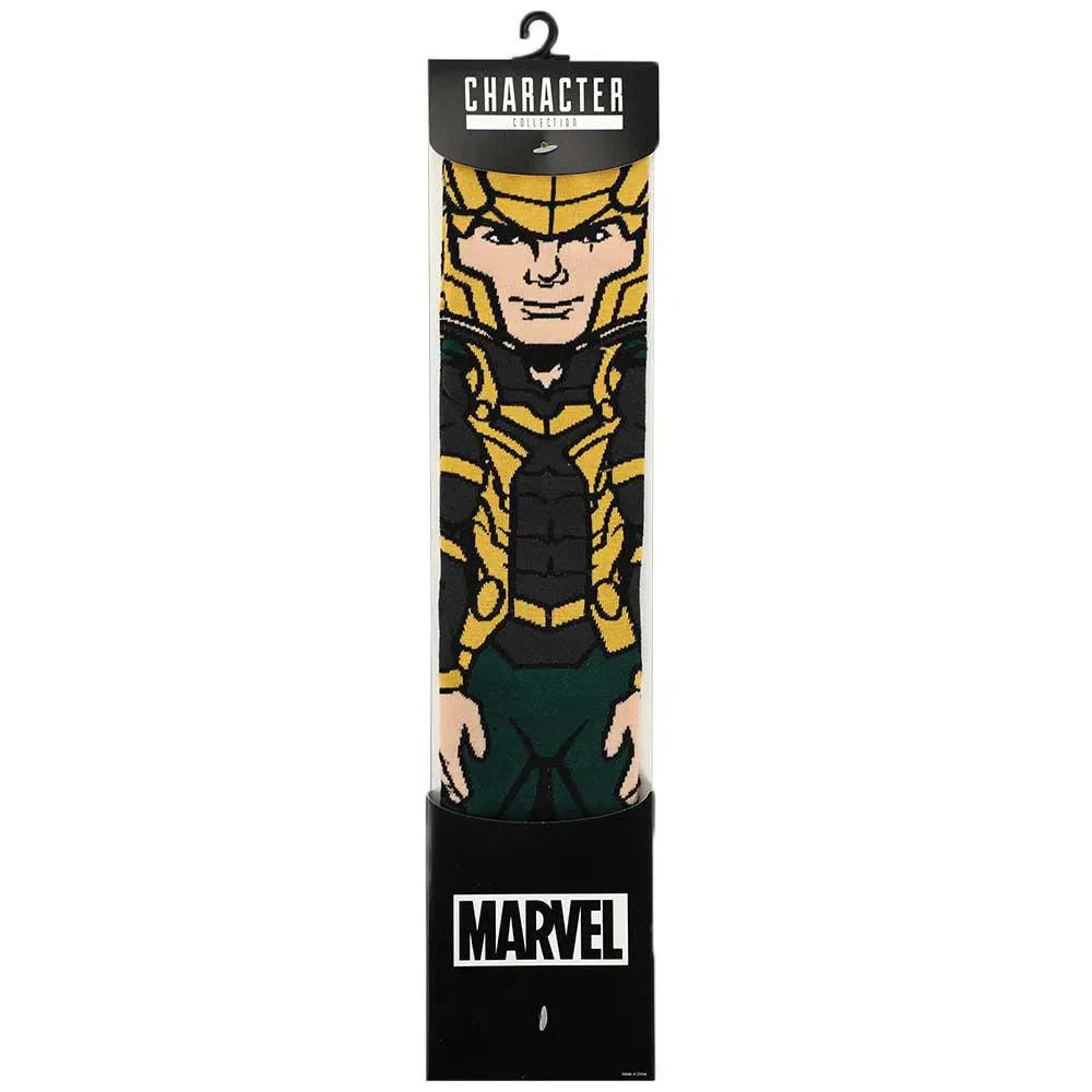 Marvel: Loki - Character Crew Socks - Bioworld - Animigos Series - Image 3