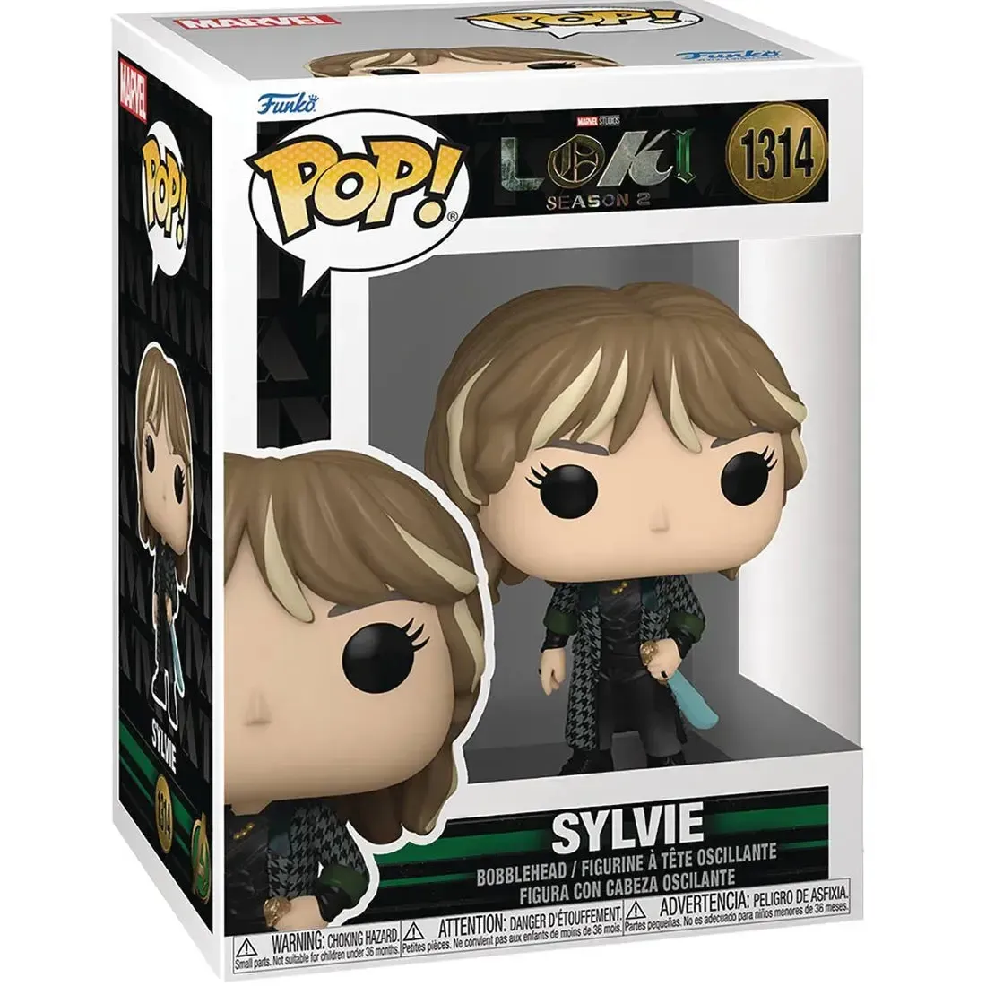 Marvel [Loki: Season 2] - Sylvie Laufeydottir Bobble-Head Figure (3.75") - Funko - Pop! Series (1314)