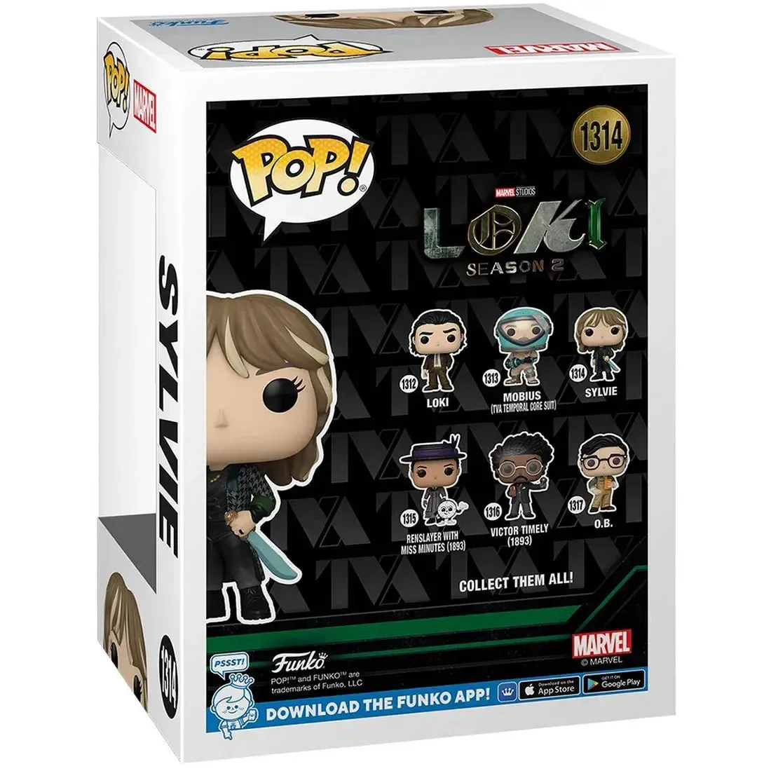 Marvel [Loki: Season 2] - Sylvie Laufeydottir Bobble-Head Figure (3.75") - Funko - Pop! Series (1314) - Image 3