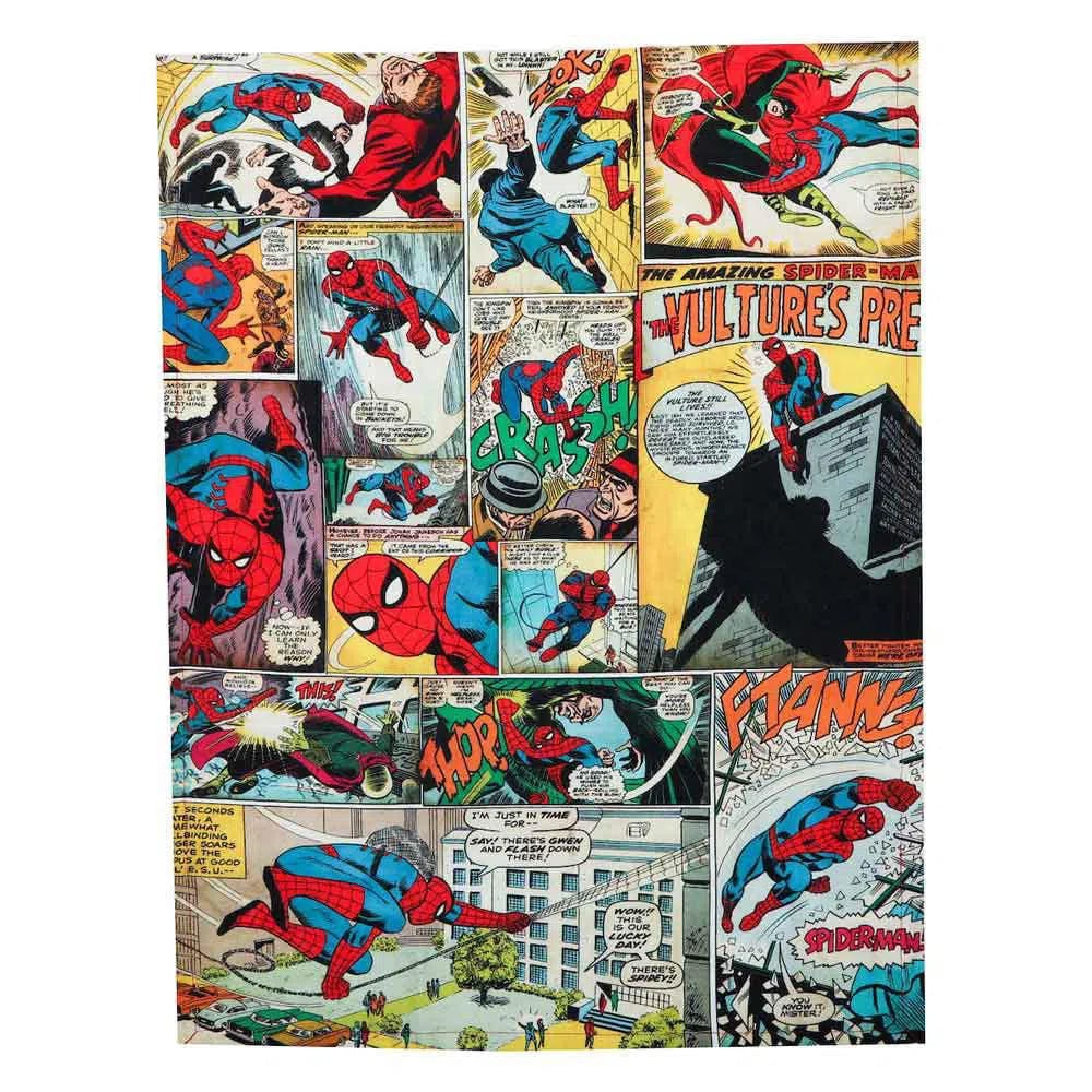 Marvel: Spider-Man - 2-Piece Retro Comic Book Kitchen Gift Set - Bioworld - Tea Towel & Hot Pad - Image 2