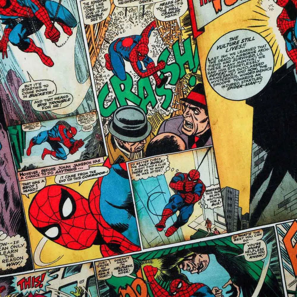 Marvel: Spider-Man - 2-Piece Retro Comic Book Kitchen Gift Set - Bioworld - Tea Towel & Hot Pad - Image 5