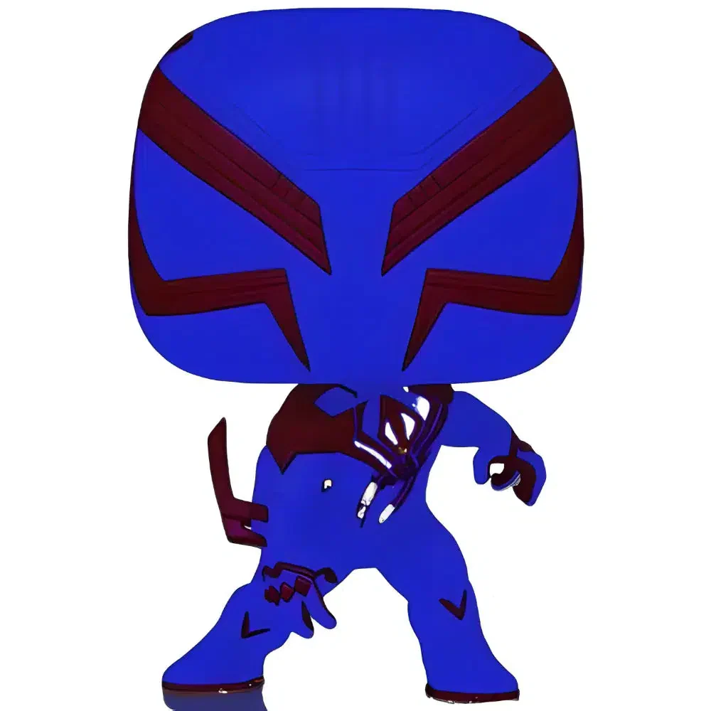 Marvel Spider-Man: Across The Spider-Verse - Spider-Man 2099 Figure (#1267, Glows in the Dark) - Funko - Pop! Series - Image 3