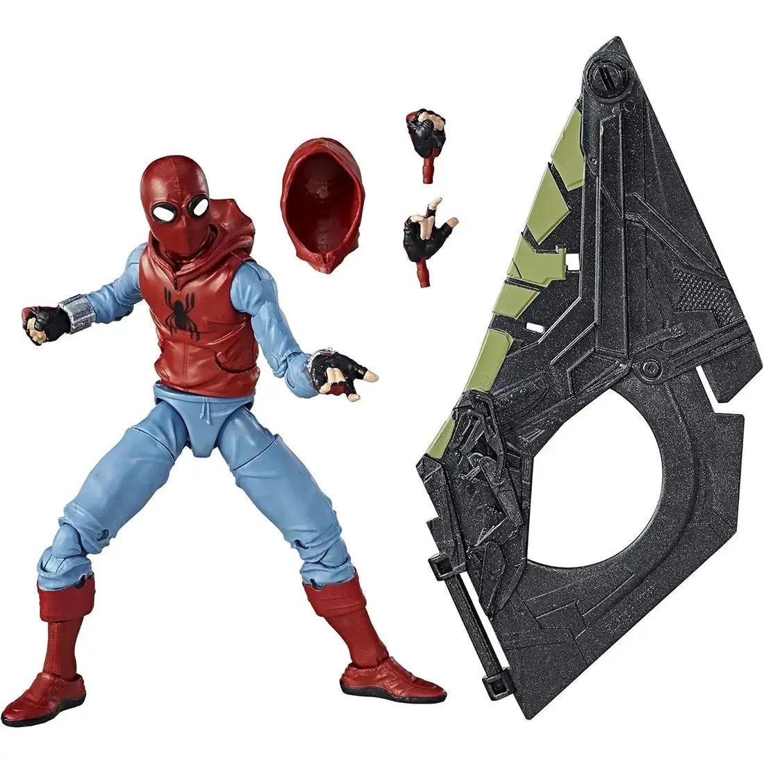 Marvel [Spider-Man: Homecoming] - Spider-Man Action Figure (6") - Hasbro - Marvel Legends Series [Build a Figure: Marvel's Vulture] - Image 2