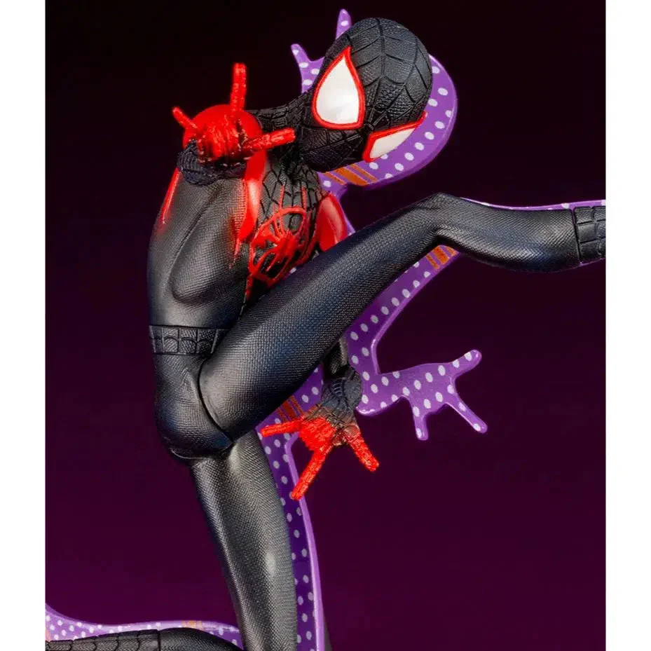 Marvel [Spider-Man Into The Spider-Verse] - Mile Morales Jumping Figure (1:10 Scale) - Kotobukiya - ArtFX+ Series - Image 11