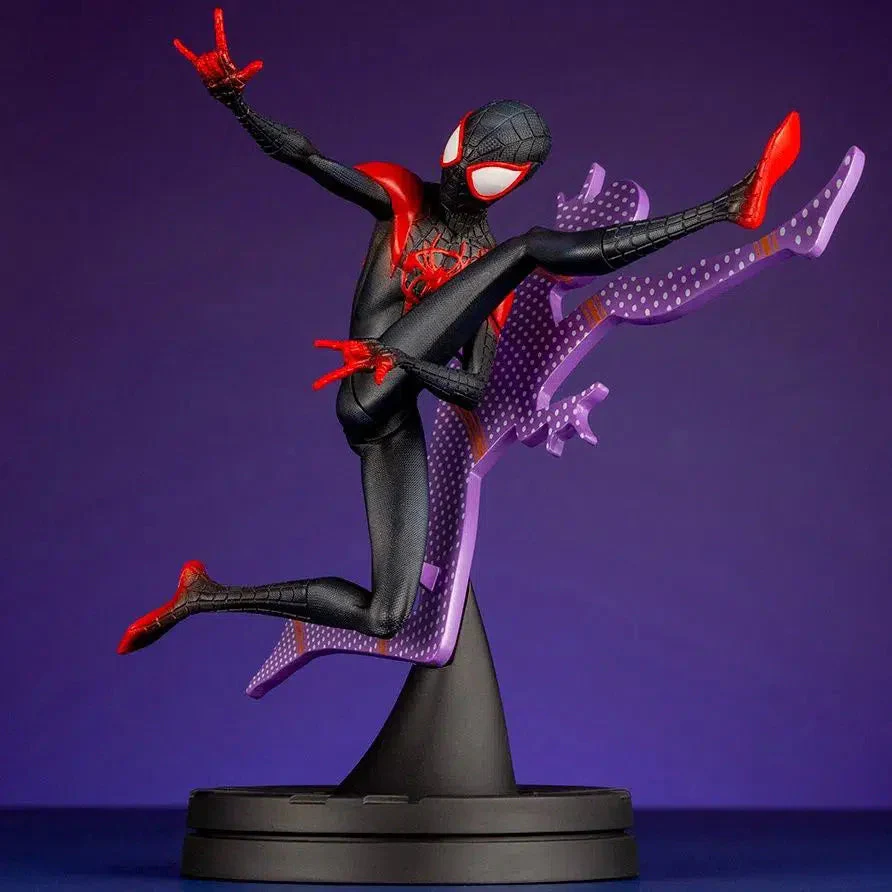 Marvel [Spider-Man Into The Spider-Verse] - Mile Morales Jumping Figure (1:10 Scale) - Kotobukiya - ArtFX+ Series - Image 4