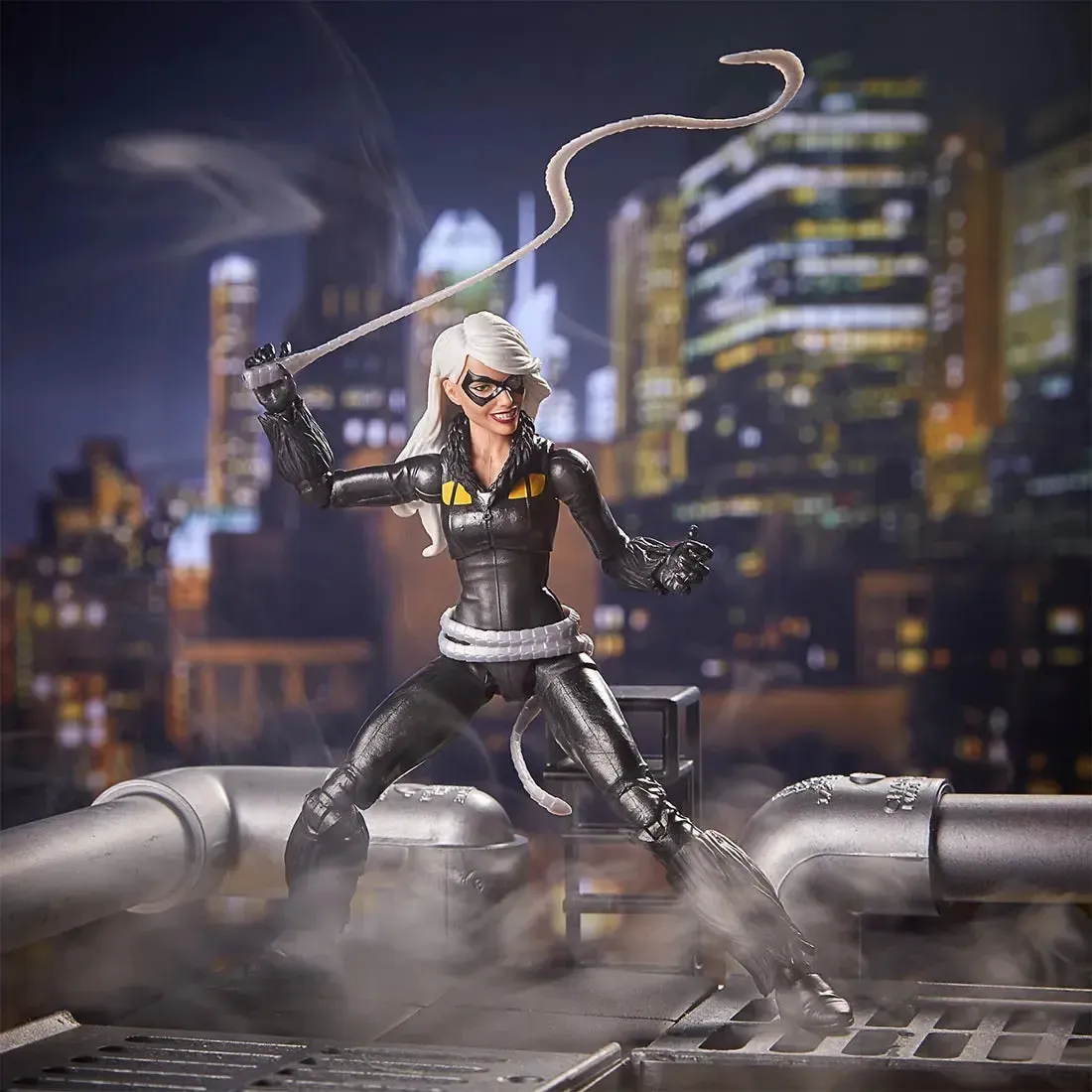Marvel [Spider-Man] - Marvel's Black Cat Action Figure (6") - Hasbro - Marvel Legends Series [Build a Figure: Marvel's Kingpin] - Image 6
