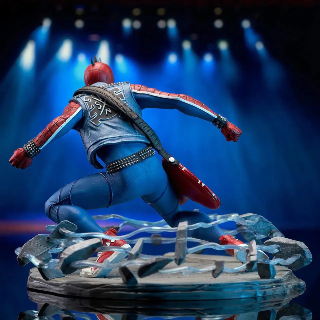 Marvel - Spider-Punk Figure (PlayStation 4 Version) - Diamond Select Toys - Gallery Diorama Series - Image 2