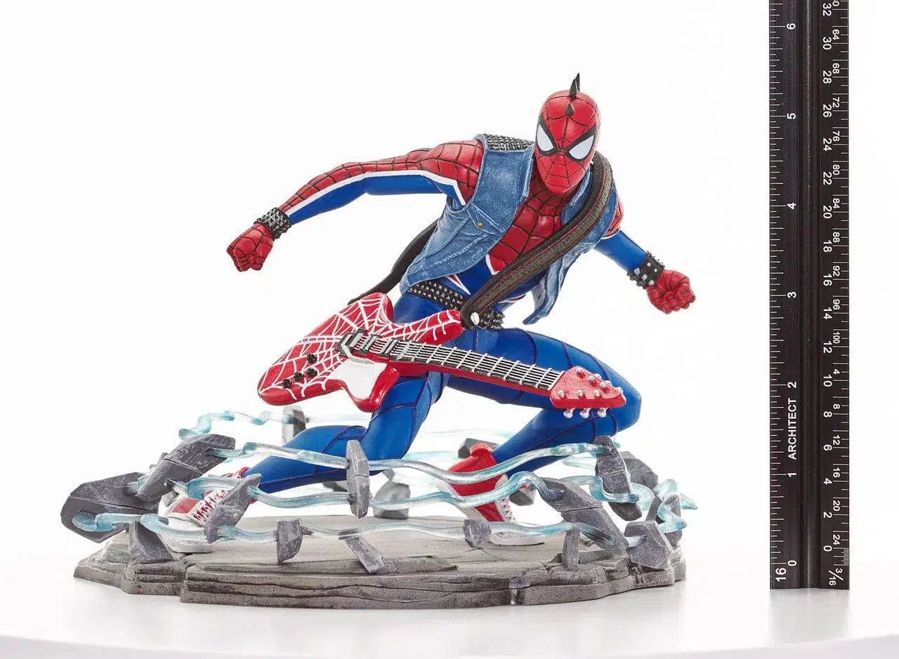 Marvel - Spider-Punk Figure (PlayStation 4 Version) - Diamond Select Toys - Gallery Diorama Series - Image 4