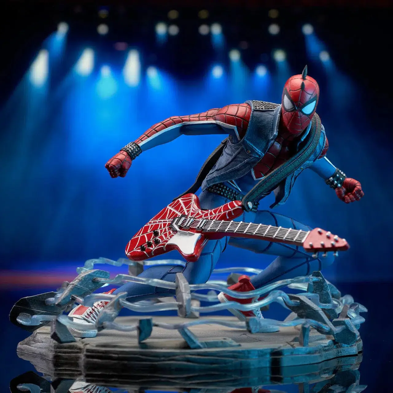 Marvel - Spider-Punk Figure (PlayStation 4 Version) - Diamond Select Toys - Gallery Diorama Series - Image 5