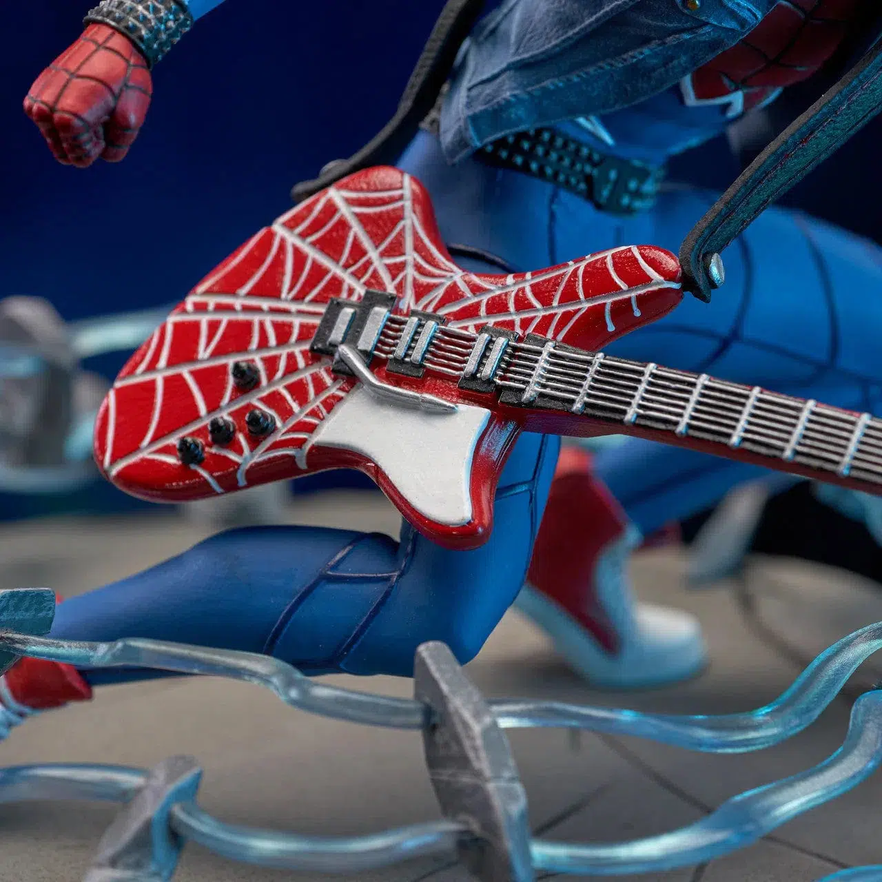 Marvel - Spider-Punk Figure (PlayStation 4 Version) - Diamond Select Toys - Gallery Diorama Series - Image 8