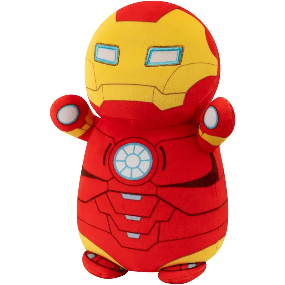 Marvel [Spidey and His Amazing Friends] - Iron Man Plush (10") - Jazwares - Squishmallows HugMees Series - Image 3