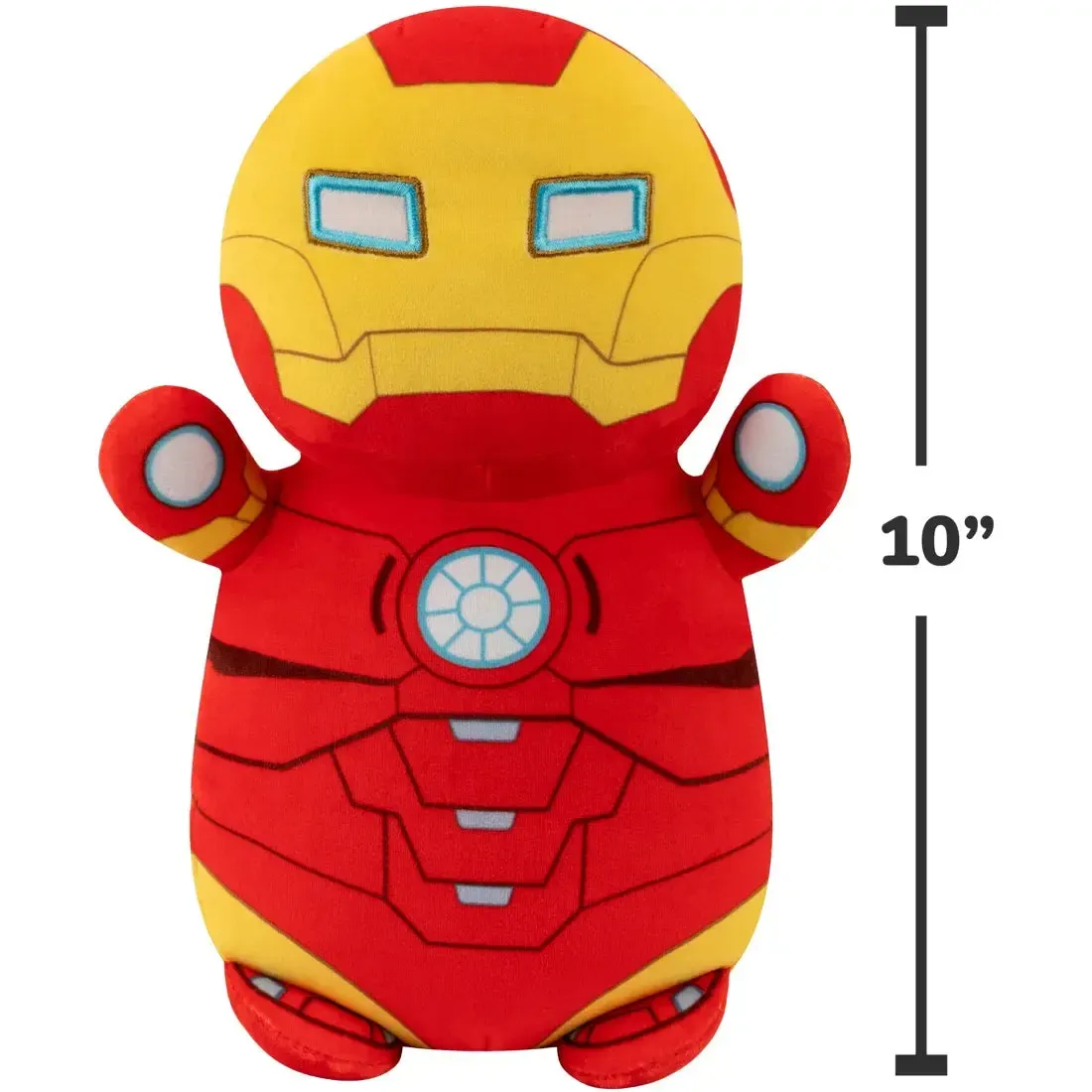Marvel [Spidey and His Amazing Friends] - Iron Man Plush (10") - Jazwares - Squishmallows HugMees Series - Image 5