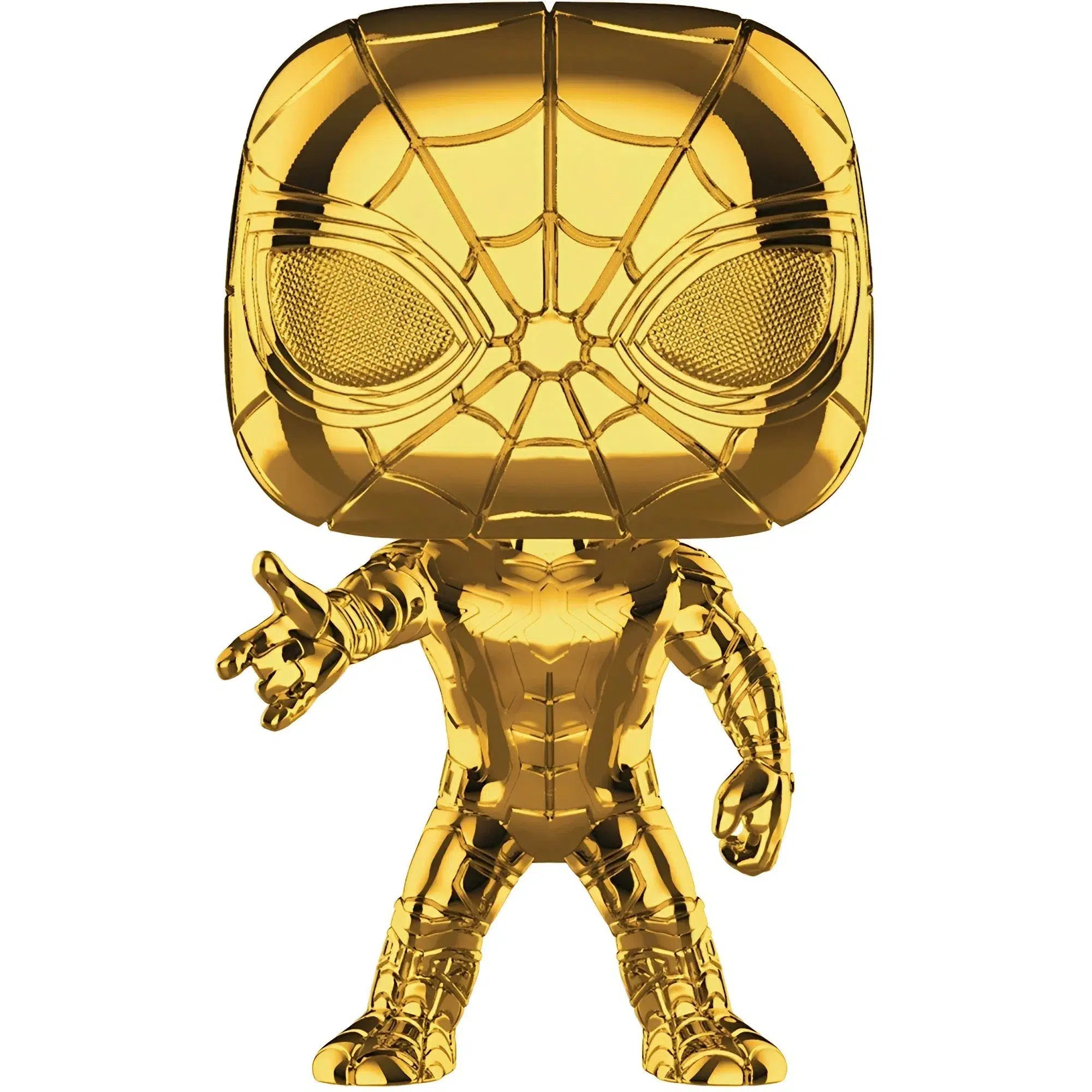Marvel Studios: The First Ten Years - Gold Iron Spider Bobble-Head Figure - Funko - Pop! Series (440) - Image 2