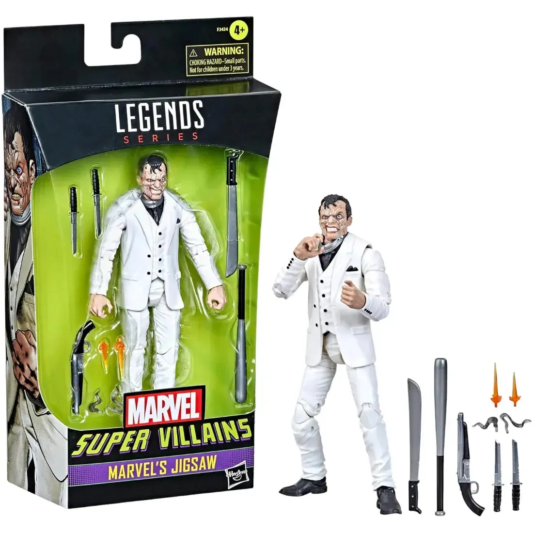 Marvel [Super Villains] - Marvel's Jigsaw Action Figure (6") - Hasbro - Marvel Legends Series - Image 2