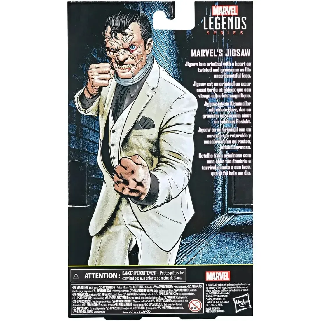 Marvel [Super Villains] - Marvel's Jigsaw Action Figure (6") - Hasbro - Marvel Legends Series - Image 3