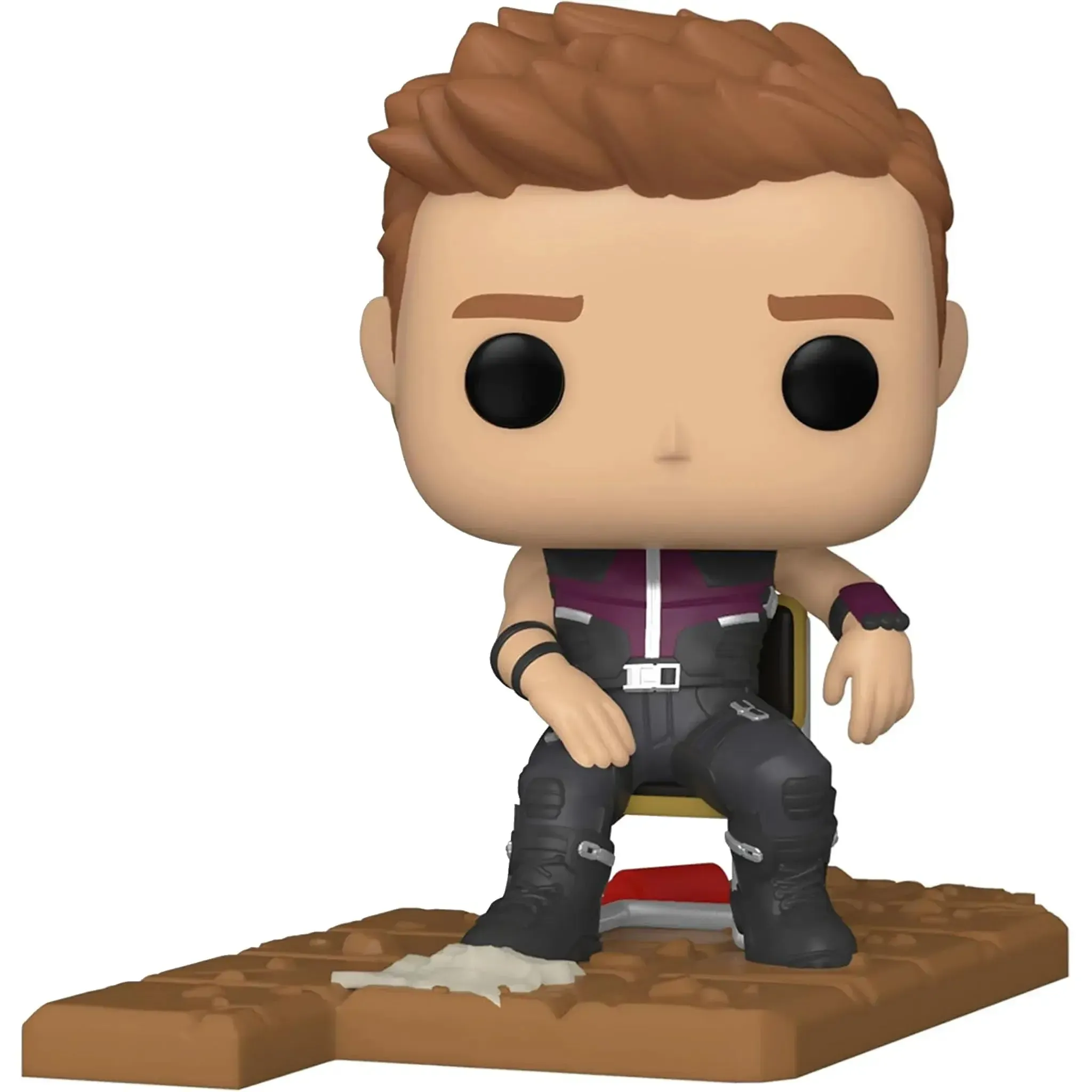 Marvel [The Avengers] - Victory Shawarma Hawkeye Deluxe Figure (3.75") - Funko - Pop! Movies Series, Amazon Exclusive - (2021) - Image 2